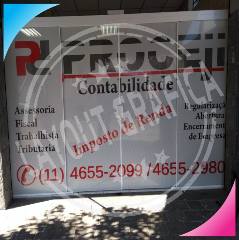 Adesivagem Empresa Valor Penha - Adesivagem para Vitrine