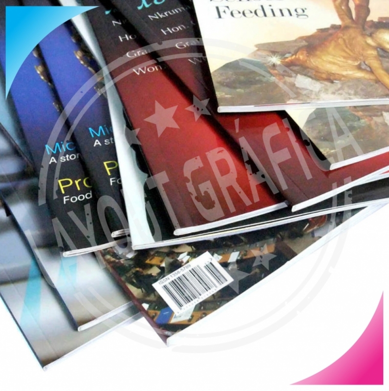 Preço da Impressão de Revista de Grande Tiragem Embu das Artes - Impressão de Fotos em Revista