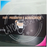 adesivo personalizado em vinil orçamento Jaraguá