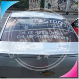 adesivo personalizado para vidro Mogi das Cruzes