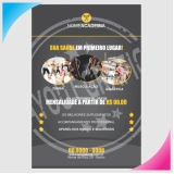impressão de panfleto para academia cotação São Caetano do Sul